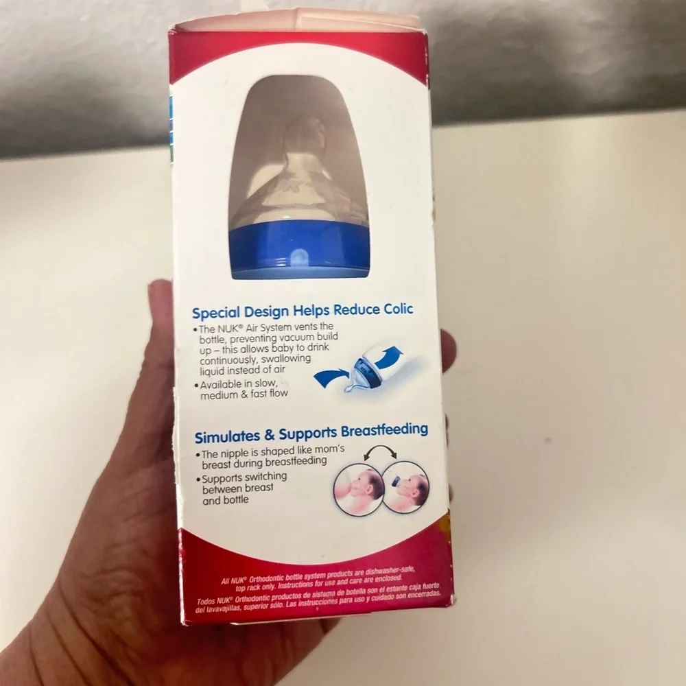 NUK Orthodontic Baby Bottle 5 oz